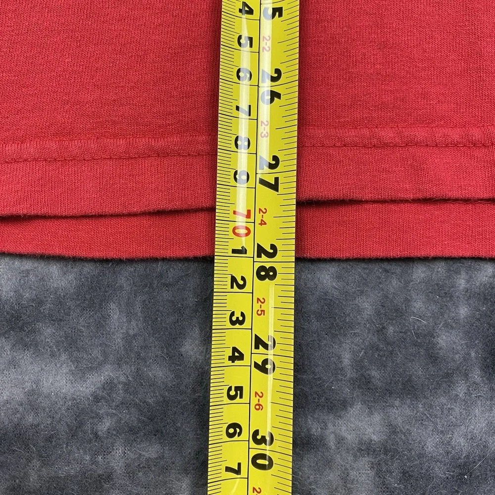 Tommy Hilfiger TShirt Mens Size M Spellout Logo V-neck VTG 90s Made in USA - Picture 12 of 13